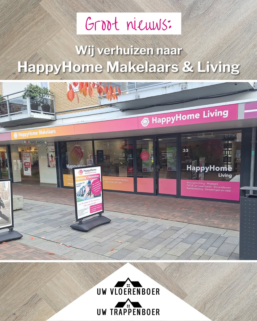 Symbolische verhuizing naar een nieuw platform
